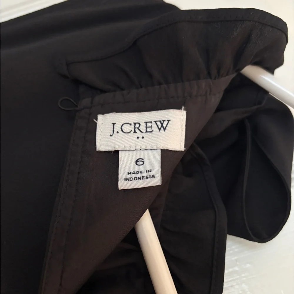 J Crew Black Sleeveless Dress With Bow - Picture 5 of 5